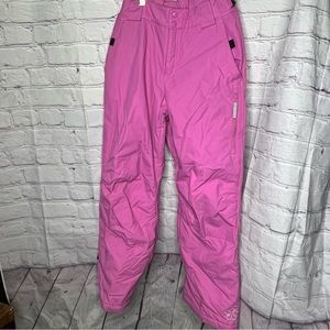 Columbia Vertex Girls Ski Snowboard Snow Pants Fuchsia Size Large Youth 14/16